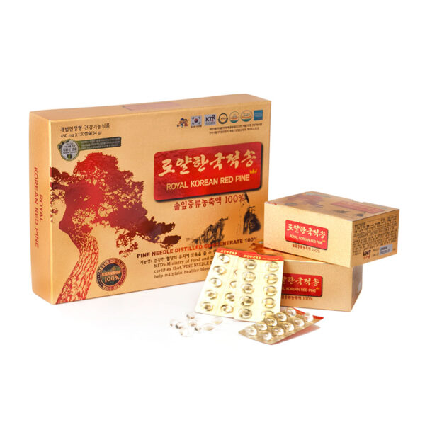 Tinh Dầu Thông Đỏ Royal (Hộp 120 viên)