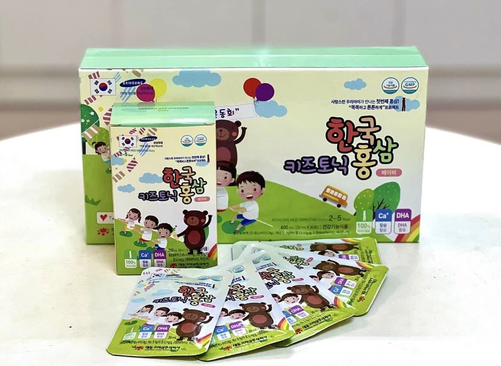 Hồng Sâm Trẻ Em 2-5 Tuổi