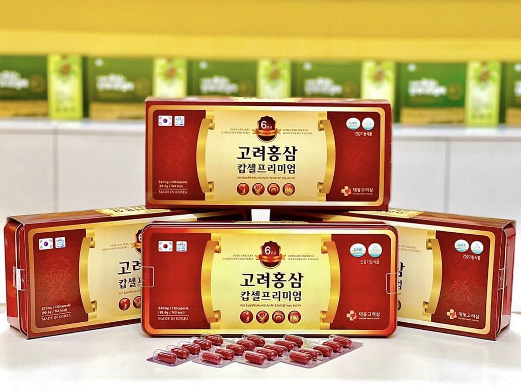 Viên Sâm Nhung Linh Chi Đông Trùng