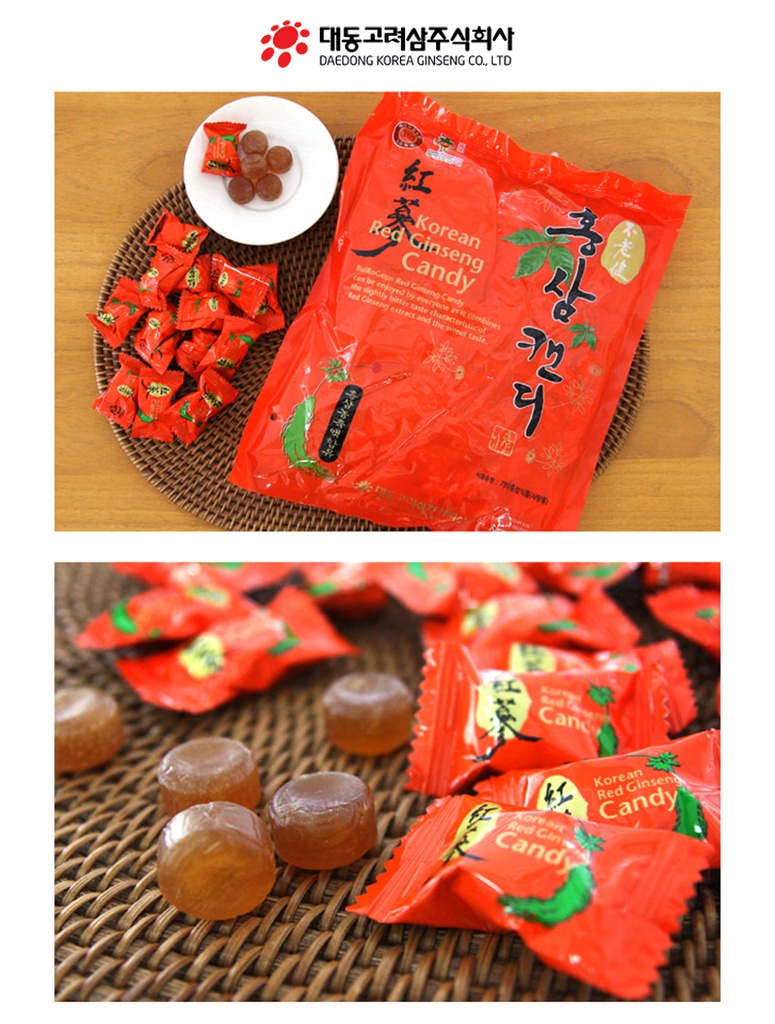 Kẹo Hồng Sâm 250gr