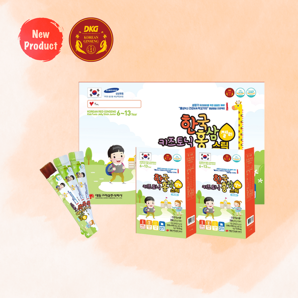 Hồng sâm trẻ em 6-13 tuổi Jelly DKG – thạch stick