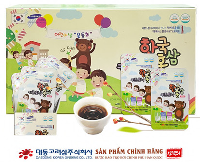 Hồng Sâm Trẻ Em 2-5 Tuổi