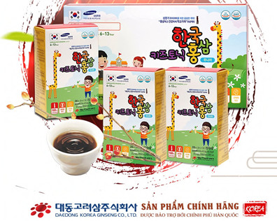 Hồng Sâm Trẻ Em 6-13 Tuổi