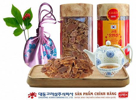 Hồng Sâm Khô Thái Lát