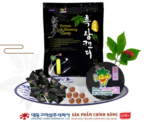 Kẹo Hắc Sâm 250gr